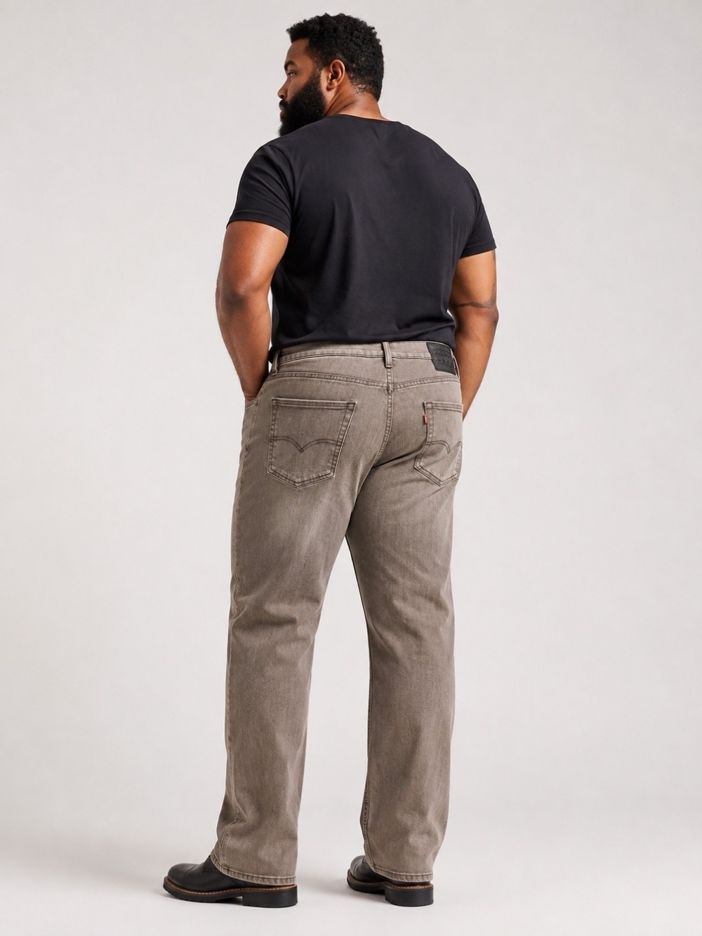 Mens Gray 40x34 Levis